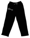 Always Magic Symbol Cursive Adult Lounge Pants by TooLoud-Lounge Pants-TooLoud-Black-Small-Davson Sales