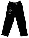 Keep Calm and Love Bees Color Adult Lounge Pants-Lounge Pants-TooLoud-Black-Small-Davson Sales