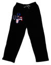 USA Bobsled Adult Lounge Pants by TooLoud-Lounge Pants-TooLoud-Black-Small-Davson Sales