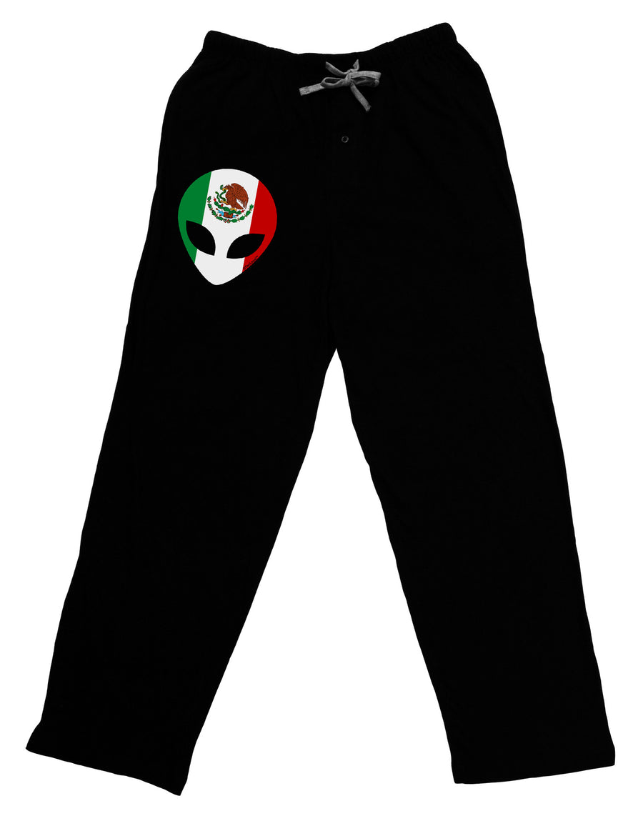 Mexican Flag Extraterrestrial Adult Lounge Pants-Lounge Pants-TooLoud-Black-Small-Davson Sales