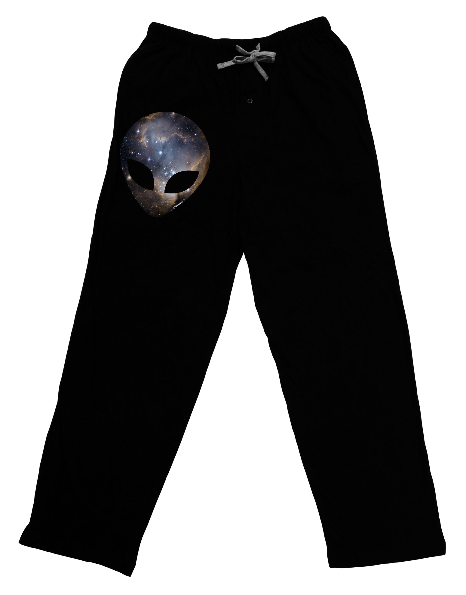 Extraterrestrial Face - Space #1 Adult Lounge Pants - Black by TooLoud-Lounge Pants-TooLoud-Black-Small-Davson Sales