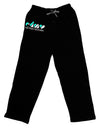 EDM Heart Black Relaxed Adult Lounge Pants-Lounge Pants-TooLoud-Black-Small-Davson Sales