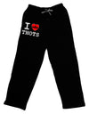 I Love Heart THOTS Adult Lounge Pants-Lounge Pants-TooLoud-Black-Small-Davson Sales