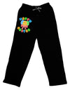 Happy Easter Easter Eggs Adult Lounge Pants - Black by TooLoud-Lounge Pants-TooLoud-Black-Small-Davson Sales