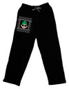 Cool Elf Christmas Sweater Adult Lounge Pants-Lounge Pants-TooLoud-Black-Small-Davson Sales