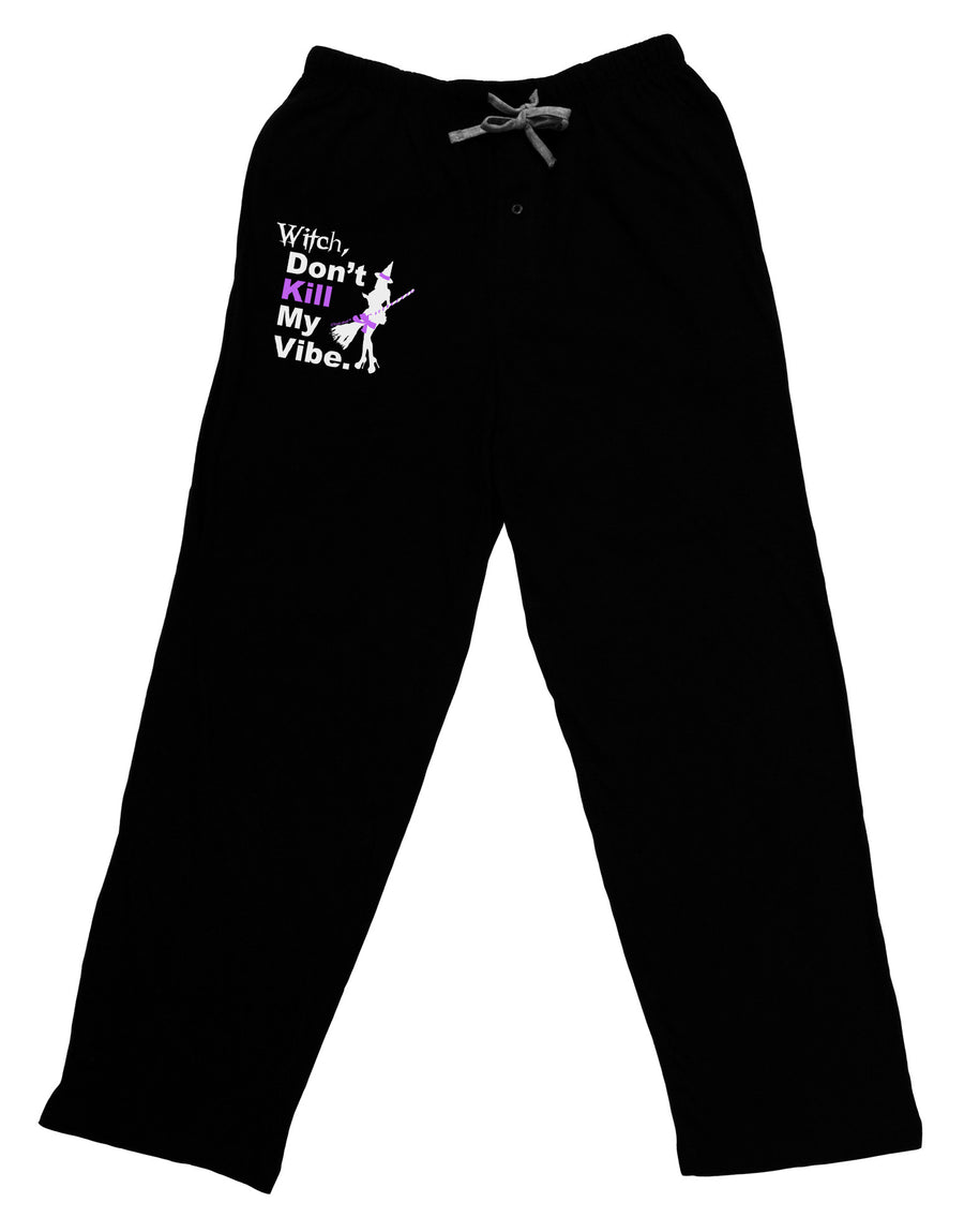 Don’t Kill My Vibe Adult Lounge Pants-Lounge Pants-TooLoud-Black-Small-Davson Sales