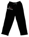 I Love Mystery Adult Lounge Pants-Lounge Pants-TooLoud-Black-Small-Davson Sales