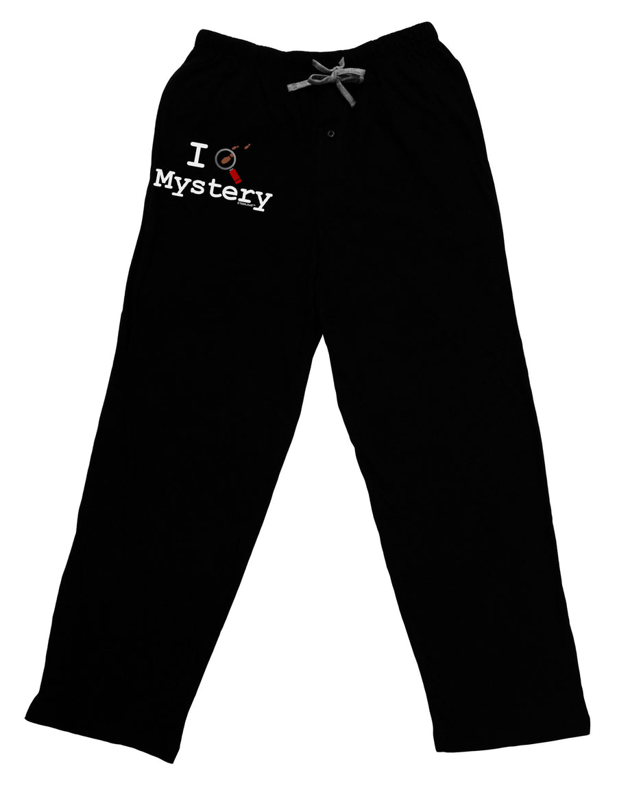 I Love Mystery Adult Lounge Pants-Lounge Pants-TooLoud-Black-Small-Davson Sales