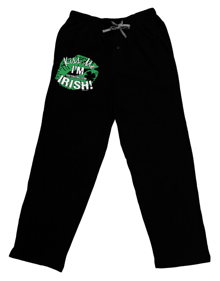 I'm Pretending To Be Irish Adult Lounge Pants-Lounge Pants-TooLoud-Black-Small-Davson Sales