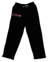 Love Kiss Adult Lounge Pants-Lounge Pants-TooLoud-Black-Small-Davson Sales