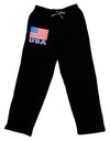 USA Flag Adult Lounge Pants by TooLoud-Lounge Pants-TooLoud-Black-Small-Davson Sales