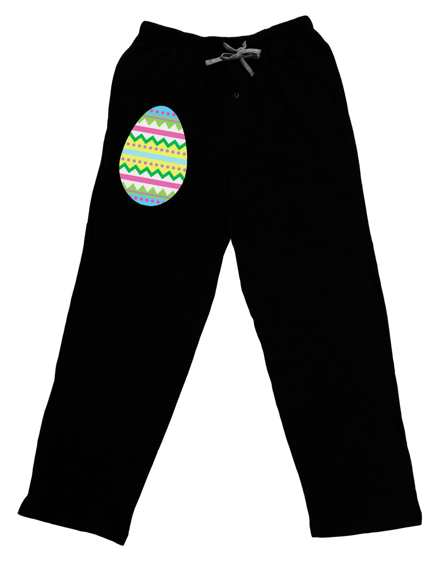 Colorful Easter Egg Adult Lounge Pants - Black-Lounge Pants-TooLoud-Black-Small-Davson Sales