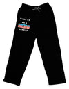 Wake Up Be A Hero Repeat Adult Lounge Pants by TooLoud-Lounge Pants-TooLoud-Black-Small-Davson Sales