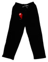 Couples Pixel Heart Design - Left Adult Lounge Pants - Black by TooLoud-Lounge Pants-TooLoud-Black-Small-Davson Sales