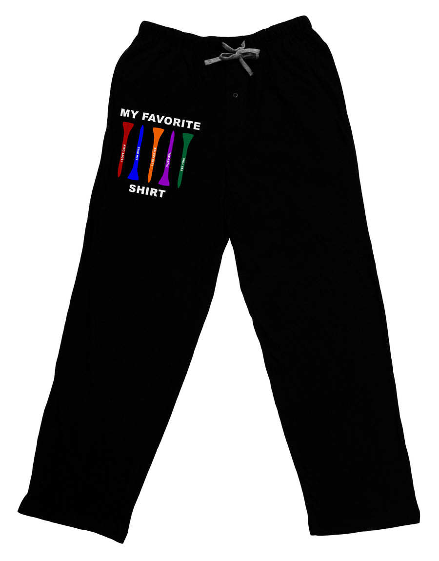 My Favorite Tee Shirt Adult Lounge Pants by TooLoud-Lounge Pants-TooLoud-Black-Small-Davson Sales