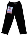 Palm Tree Beach Filter Adult Lounge Pants-Lounge Pants-TooLoud-Black-Small-Davson Sales