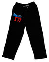 Democrat Bubble Symbol Adult Lounge Pants-Lounge Pants-TooLoud-Black-Small-Davson Sales