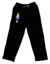 Nutcracker Design - Blue Gold Black Adult Lounge Pants - Black-Lounge Pants-TooLoud-Black-Small-Davson Sales