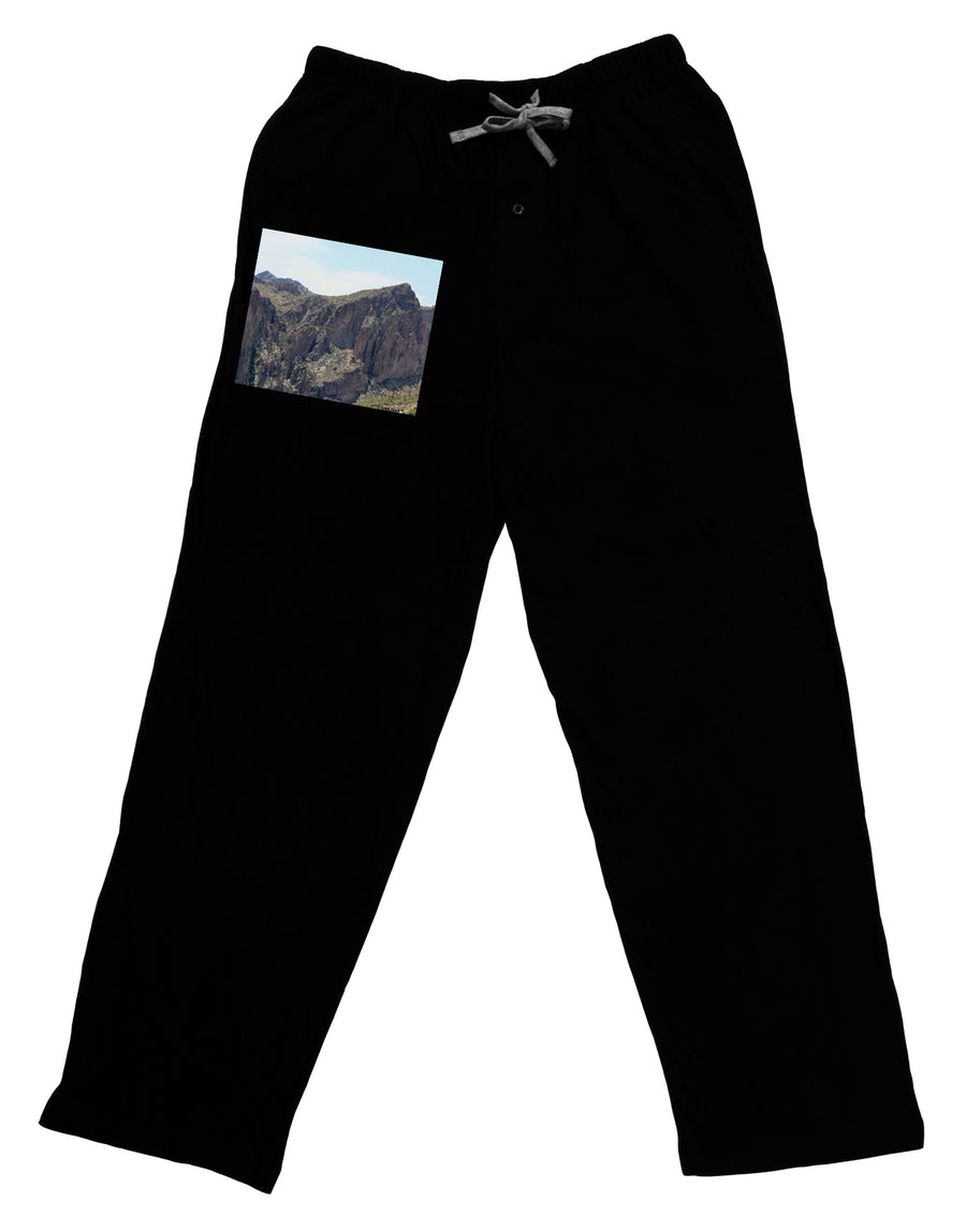 Arizona Saguaro Lake Mountains Adult Lounge Pants-Lounge Pants-TooLoud-Black-Small-Davson Sales