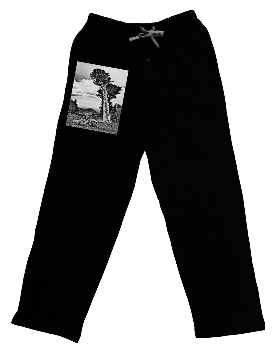 Colorado Landscape Monochrome Adult Lounge Pants-Lounge Pants-TooLoud-Black-Small-Davson Sales