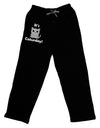 It's Caturday Cute Cat Design Adult Lounge Pants - Black by TooLoud-Lounge Pants-TooLoud-Black-Small-Davson Sales