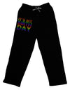 It's My Birthday - Candy Colored Dots Adult Lounge Pants - Black by TooLoud-Lounge Pants-TooLoud-Black-Small-Davson Sales