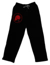 Blood Red Skull Adult Lounge Pants by TooLoud-Lounge Pants-TooLoud-Black-Small-Davson Sales