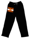 Trick or Treat Text Adult Lounge Pants-Lounge Pants-TooLoud-Black-Small-Davson Sales