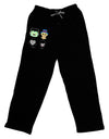 Cute Pixel Monsters Adult Lounge Pants-Lounge Pants-TooLoud-Black-Small-Davson Sales