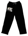 Laying White Wolf Adult Lounge Pants-Lounge Pants-TooLoud-Black-Small-Davson Sales