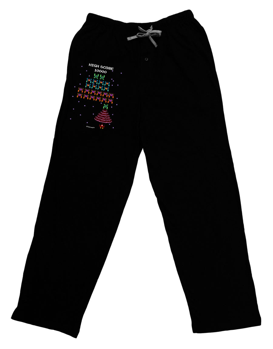 Retro Heart Fighter Adult Lounge Pants-Lounge Pants-TooLoud-Black-Small-Davson Sales