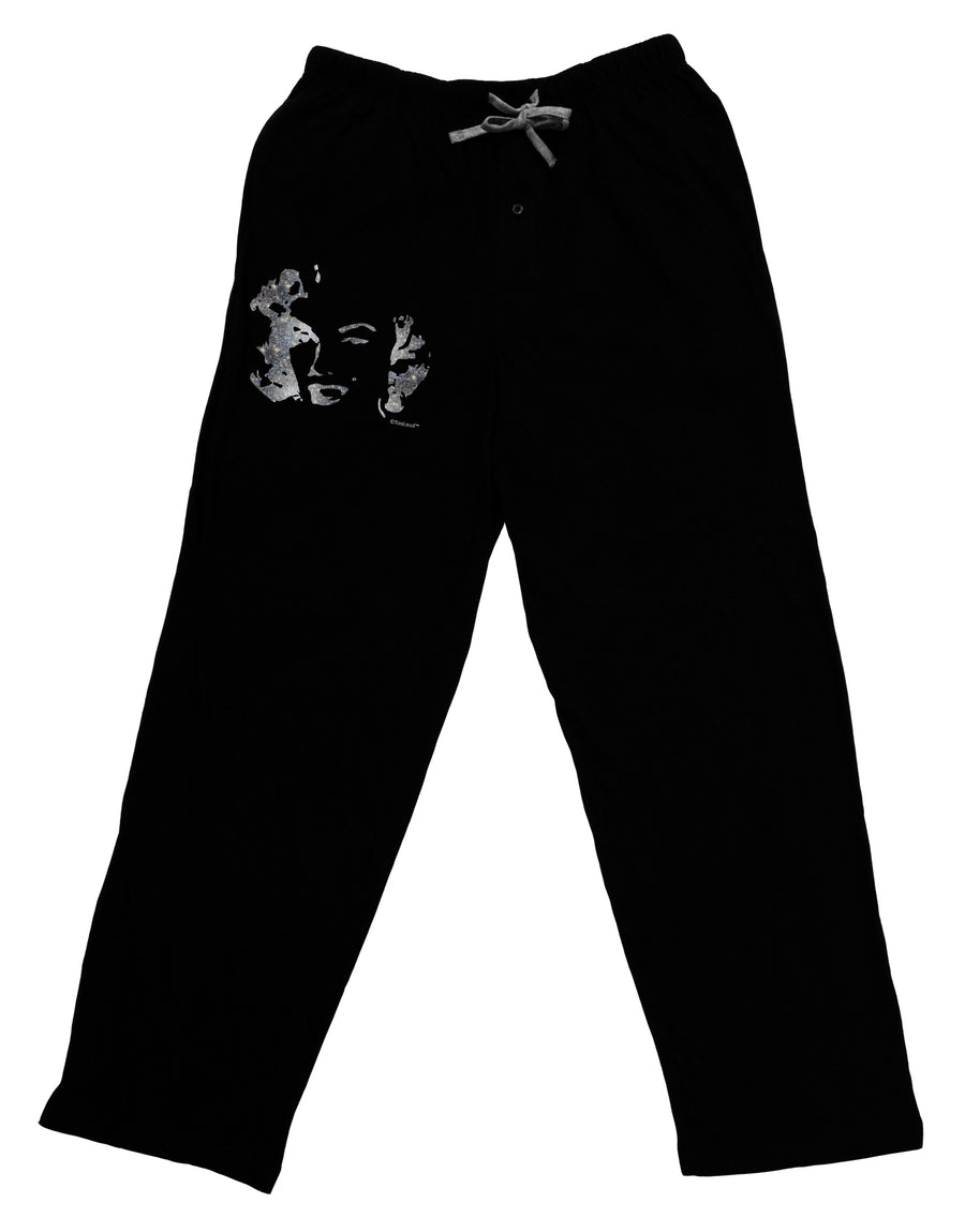 Marilyn Monroe Galaxy Design and Quote Adult Lounge Pants - Black by TooLoud-Lounge Pants-TooLoud-Black-Small-Davson Sales