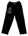 Keep Calm and Shovel Snow Adult Lounge Pants - Black-Lounge Pants-TooLoud-Black-Small-Davson Sales