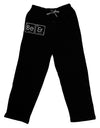 Be Er - Periodic Table of Elements Adult Lounge Pants - Black by TooLoud-Lounge Pants-TooLoud-Black-Small-Davson Sales