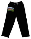 Colorado Mountains Forrest Text Adult Lounge Pants-Lounge Pants-TooLoud-Black-Small-Davson Sales