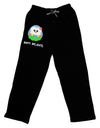 Happy Huladays Holiday Penguin - Christmas Adult Lounge Pants - Black-Lounge Pants-TooLoud-Black-Small-Davson Sales