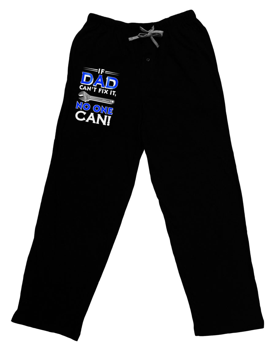 If Dad Can't Fix It Adult Lounge Pants-Lounge Pants-TooLoud-Black-Small-Davson Sales