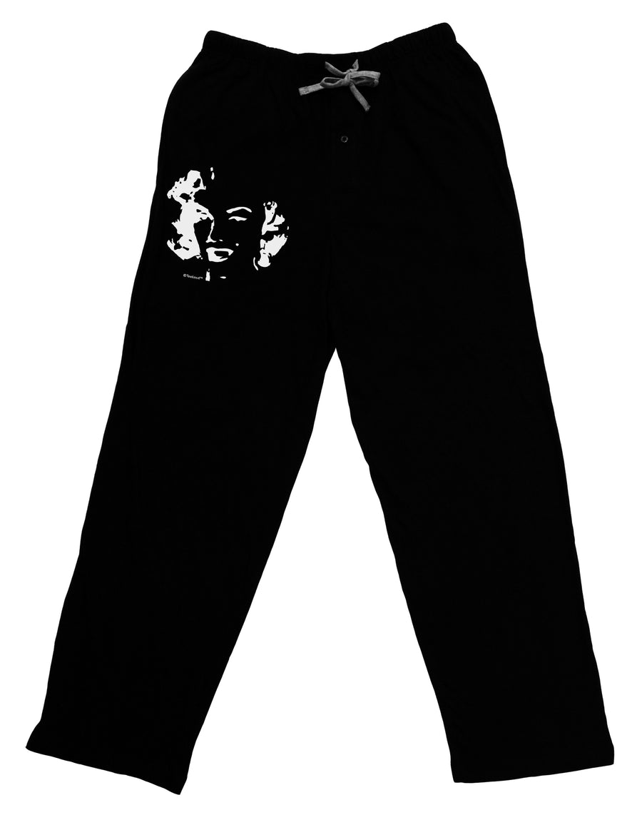 Marilyn Monroe Cutout Design Adult Lounge Pants - Black by TooLoud-Lounge Pants-TooLoud-Black-Small-Davson Sales