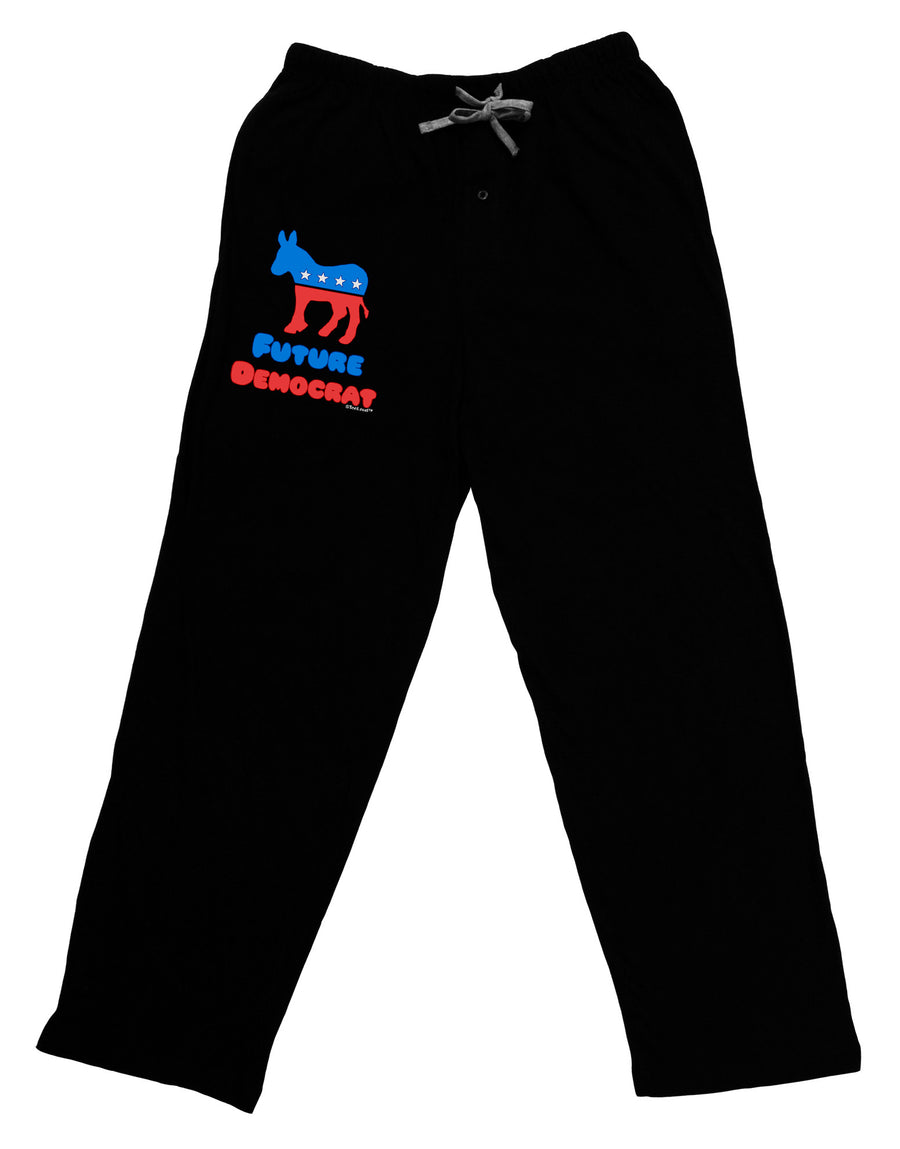 Future Democrat Adult Lounge Pants-Lounge Pants-TooLoud-Black-Small-Davson Sales