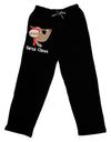 Cute Christmas Sloth - Santa Claws Adult Lounge Pants - Black by TooLoud-Lounge Pants-TooLoud-Black-Small-Davson Sales