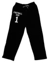 Football Dad Jersey Adult Lounge Pants by TooLoud-Lounge Pants-TooLoud-Black-Small-Davson Sales