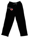 Please Don't Break My Heart Code Adult Lounge Pants-Lounge Pants-TooLoud-Black-Small-Davson Sales