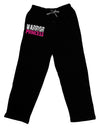 Warrior Princess Pink Adult Lounge Pants-Lounge Pants-TooLoud-Black-Small-Davson Sales