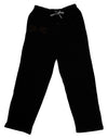 Unicorn Pegasus Black Glitter Adult Lounge Pants - Black by TooLoud-Lounge Pants-TooLoud-Black-Small-Davson Sales