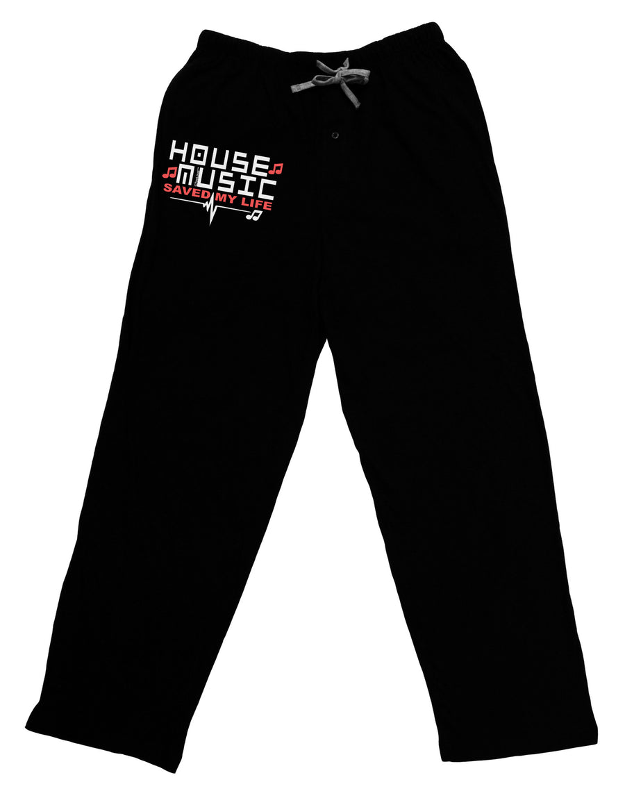 House Saved My Life Relaxed Adult Lounge Pants-Lounge Pants-TooLoud-Black-Small-Davson Sales