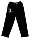 Mexican Roots - Mexico Outline Mexican Flag Adult Lounge Pants by TooLoud-Lounge Pants-TooLoud-Black-Small-Davson Sales