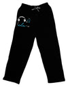 EDM Cord Blue Relaxed Adult Lounge Pants-Lounge Pants-TooLoud-Black-Small-Davson Sales