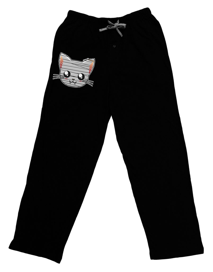 Mummy Kitty Adult Lounge Pants by TooLoud-Lounge Pants-TooLoud-Black-Small-Davson Sales