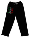 Happy Cinco de Mayo - Cactus Design Adult Lounge Pants - Black by TooLoud-Lounge Pants-TooLoud-Black-Small-Davson Sales