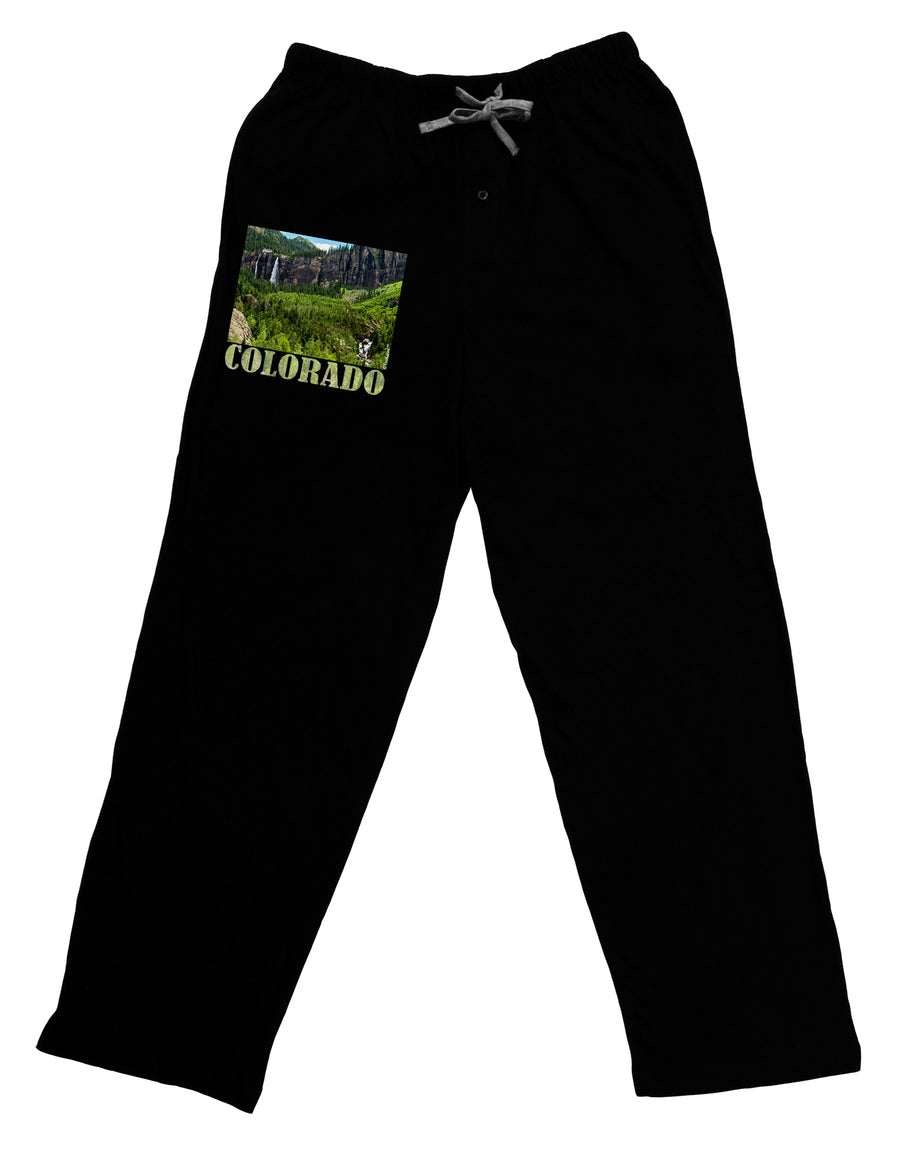 Beautiful Cliffs Colorado Adult Lounge Pants by-Lounge Pants-TooLoud-Black-Small-Davson Sales